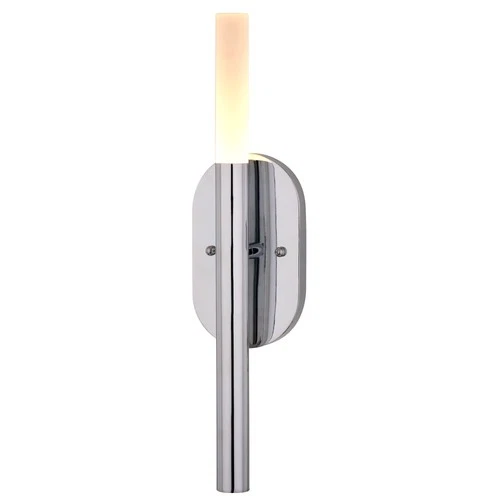 Vaxcel Lighting W0489 18" Tall LED Wall Sconce - Chrome - Picture 1 of 6