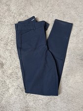 Old Navy Women's Pixie Pants Size 8 Tall Navy Blue Stretch Slim Fit Ankle
