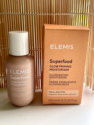 ELEMIS Superfood Glow Priming Moisturizer NIB 2 Oz 