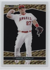 2021 Topps Chrome Update Target Topps Black Gold Mike Trout #BGC-3 0hr