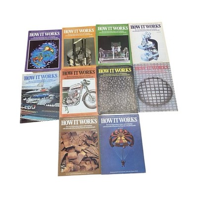 How It Works Magazine Lot Parts 51 60 Vintage Science Technology 2nd Edition