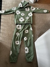 Green Denim Tears "The Cotton Wreath" hoodie and sweatpants set