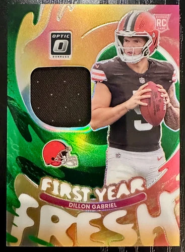 2025 Donruss Optic Football Neon Green Dillon Gabriel #FYFBH-DGL