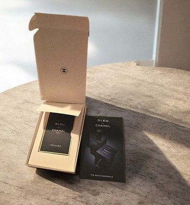 BLEU DE CHANEL - L'Exclusif Discovery Sample Vial | NIB | 1.5ml | Men's Cologne