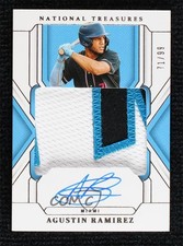 2025 Panini National Treasures 71/99 Agustin Ramirez #TMS-AR Auto u4w