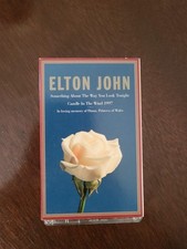 Elton John-Something About the Way You Look Tonight/Candle in the Wind cassette