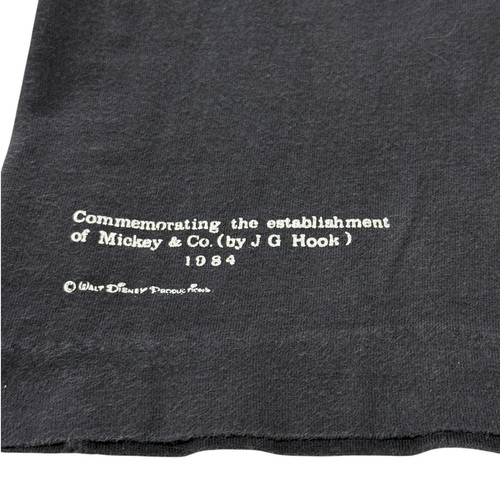 vintage 1984 WALT DISNEY Mickey Mouse Single Stitch Commemorating Mickey & Co JG - Picture 3 of 9