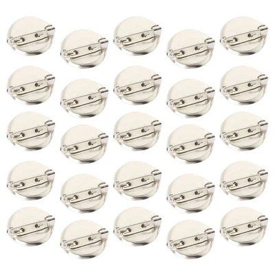 100 Pcs Round Pin Badge Making Brooch Base Jewelry Pins and Brooches - Image 1 of 4