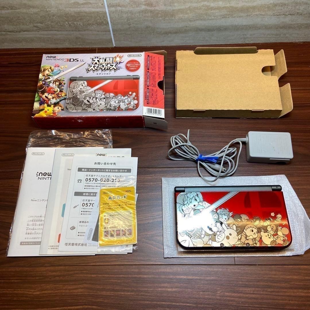 Nintendo New 3DS LL Super Smash Bros. Edition Japan BOX Tested