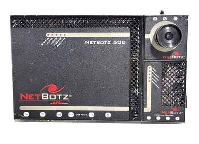 NETBOTZ WALLBOTZ 500 SECURITY CAMERA MONITORING DEVICE EXTERNAL USED.