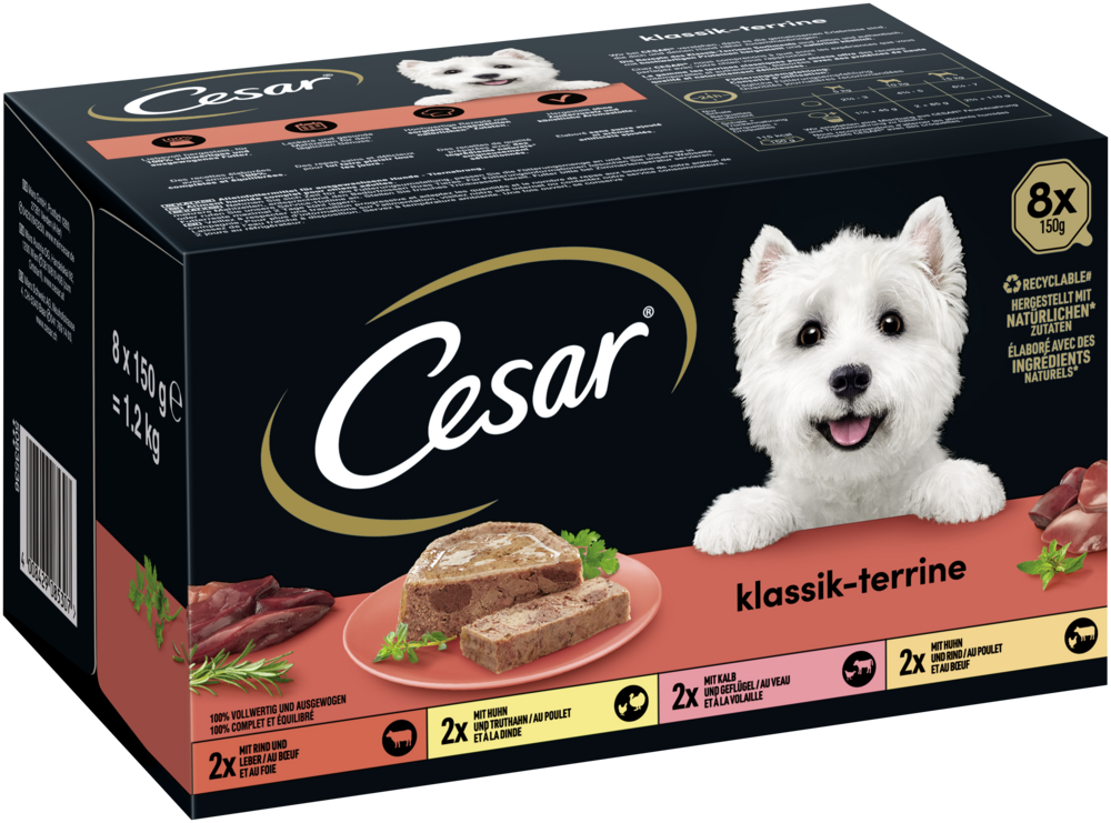 Pedigree Hundenassfutter Adult 8 x 150 g Klassiker Selektion - Image 2