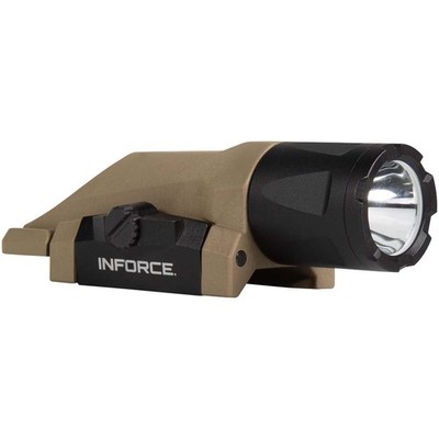 Inforce WML Gen 3 LED Weapon Light, White/IR, 450 Lumens, Dark Earth (IF71013)