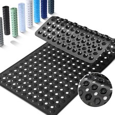 Yimobra Bathtub Mat Non Slip, 34.5"X15.5" Long Shower Mat for Inside Shower, Mac