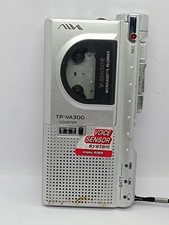 Aiwa TP VA 300 Micro cassette recorder Dead no power For parts or repair