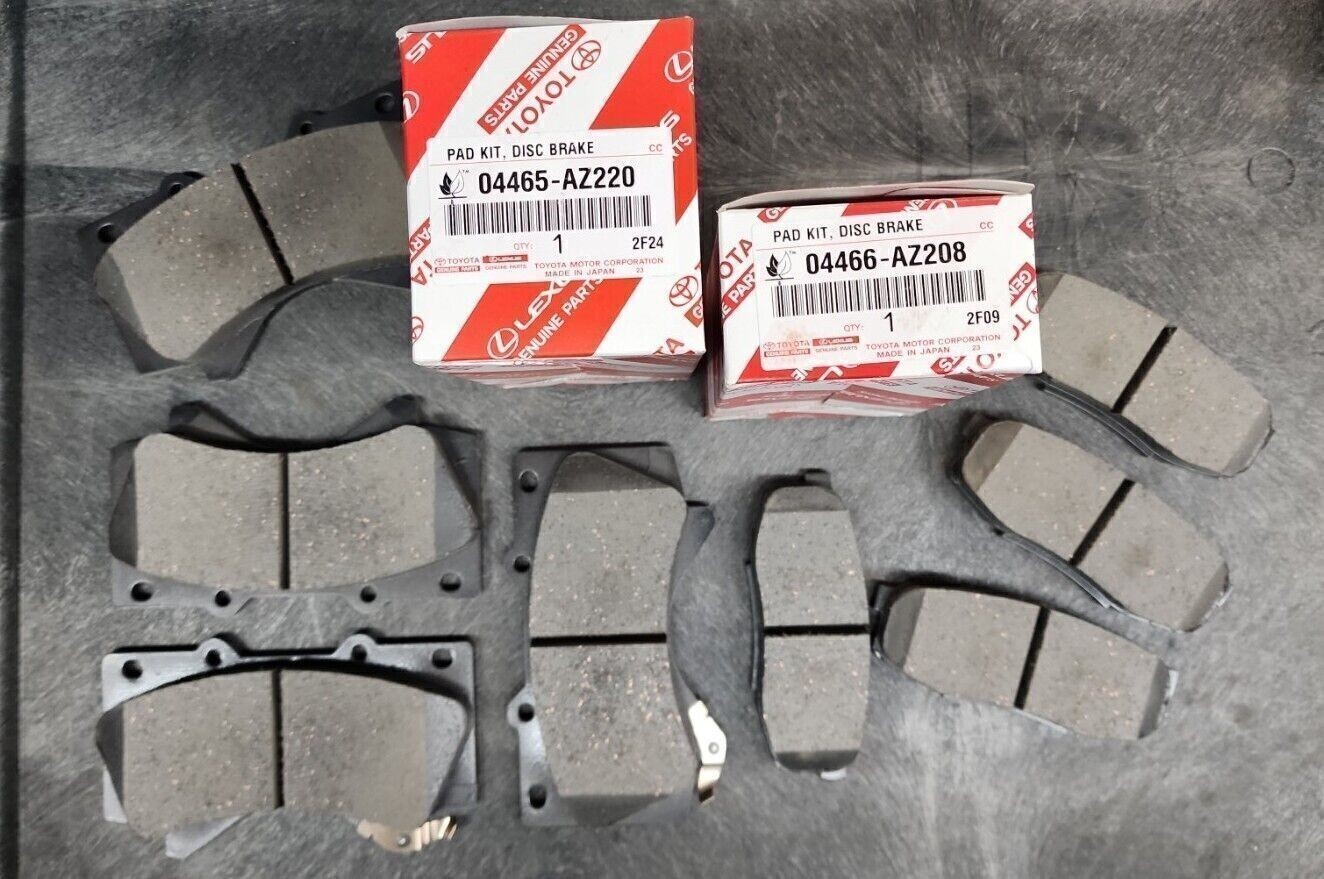 Toyota Tundra Front & Rear Brake Pads Set OEM 04465AZ220 04466AZ208 2007-2021-US