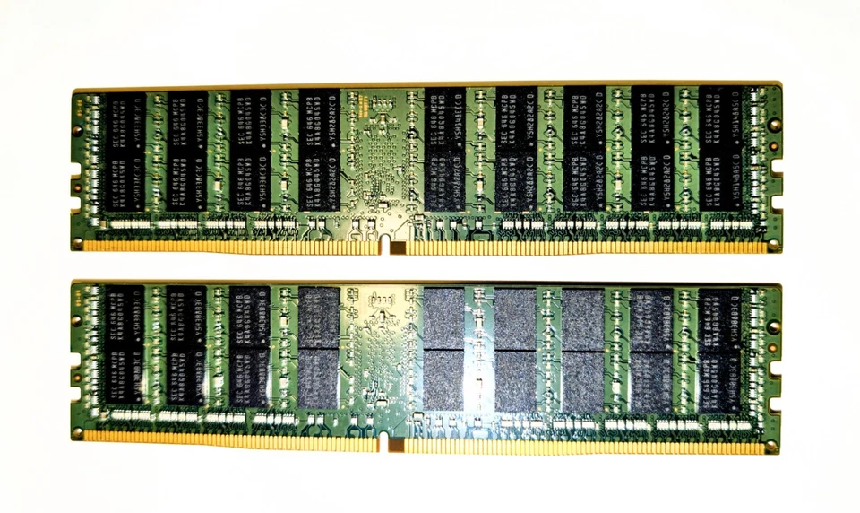 Kit Samsung 64 GB (2x32 GB) DDR4 2133 MHz LRDIMM ECC RAM para Dell R730 HPE Gen9 UCS Foto 2 de 4