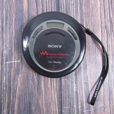 Sony Walkman D-EJ626CK Portable CD Player Black G-Protection Car Ready Strap