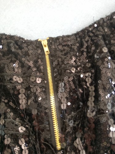 Yollmart Black Sequins Tassel Booty Shorts Dance Tour Festival Bottoms XL - Picture 3 of 5
