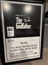 The Godfather FF Coppola Al Pacino Multi-Signed Display Caan Duvall Keaton Shire