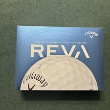 NEW Callaway Reva Golf Balls Distance Designed for Women 1 Dozen