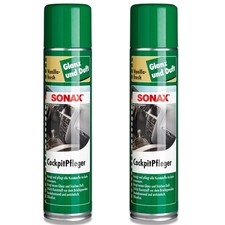 2x SONAX 03423000 Cockpit Pfleger Vanille-fresh Reiniger Pflege Cockpit 400 ml 