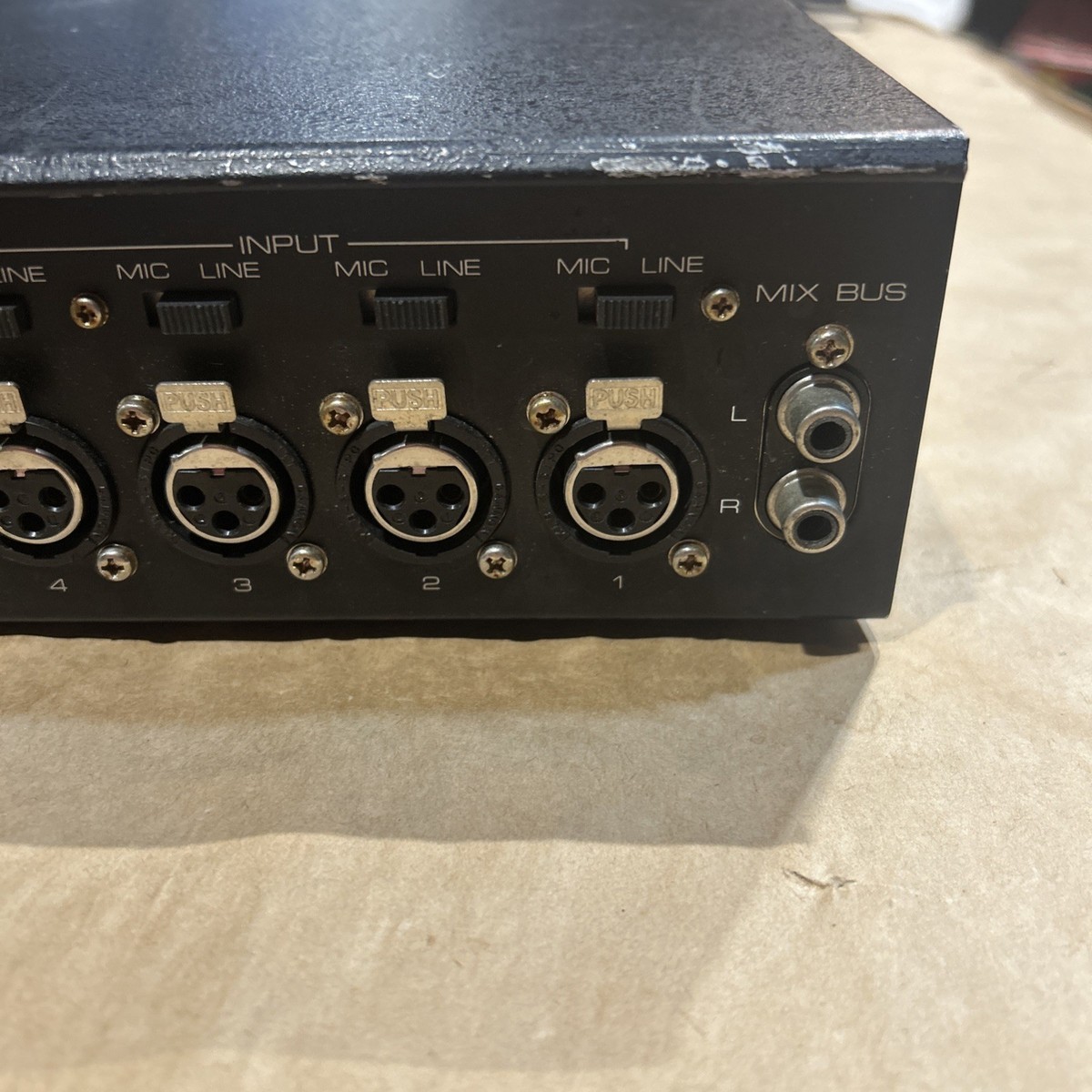 Vintage Shure FP42 4 Channel Broadcast Stereo Microphone Vintage Shure FP42 4 Channel Broadcast Stereo Microphone