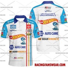 Ron Capps NHRA Racing 2023 Hawaiian Polo Shirts