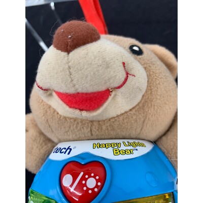 VTECH Happy Lights Bear Working Tested 7 Inch Toy Plush | eBay