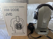 JVC HM-200E Headphones With Original Model Head and Box, very good condition
