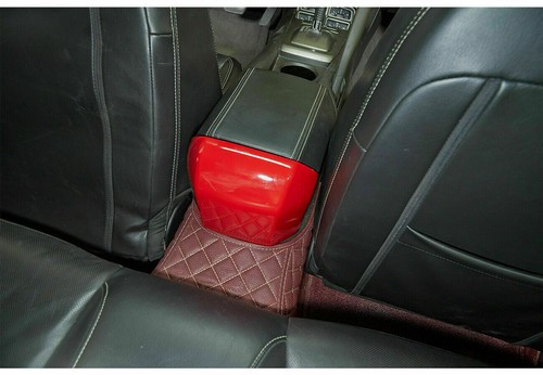 Console Armrest Box Rear Panel Trim Cover For Chevy Camaro 10-15 Red Accessories - Picture 9 of 12