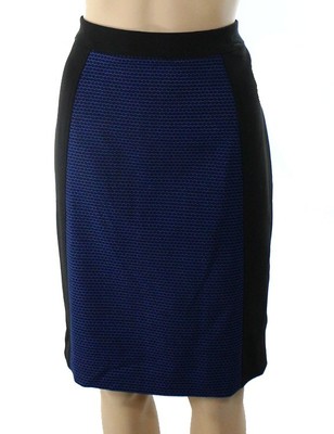For Sale Halogen NEW Black Blue Womens 6 Color Block Straight Pencil Skirt 70 369 DEAL For Sale Halogen NEW Black Blue Womens 6 Color Block Straight Pencil Skirt 70 369 DEAL