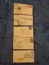 Vintage Aviation Collectibles Postcards