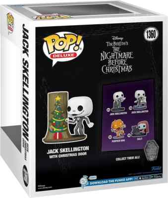 Funko Pop! Deluxe: Disney - Jack Skellington with Christmas Door