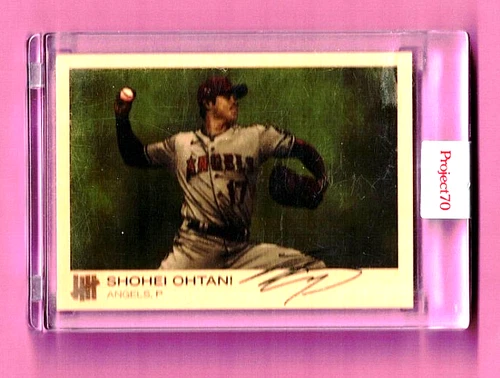 Shohei Ohtani 2021 Topps Project 70 #621 Print Run:4601 Sealed w/box OV48