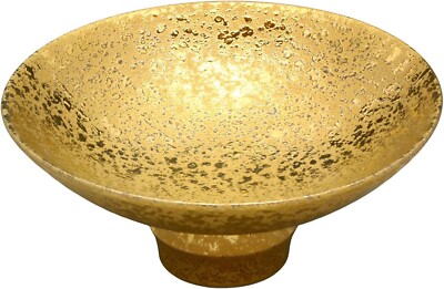 Japanese Sake Cup Guinomi Sakazuki Arita yaki ware Kinsai gold Zipang w/box new