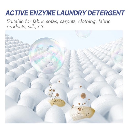 Active Enzyme Clothing Detergent Stain Removal Agent,Laundry Stain Removal Clean - Picture 5 of 14
