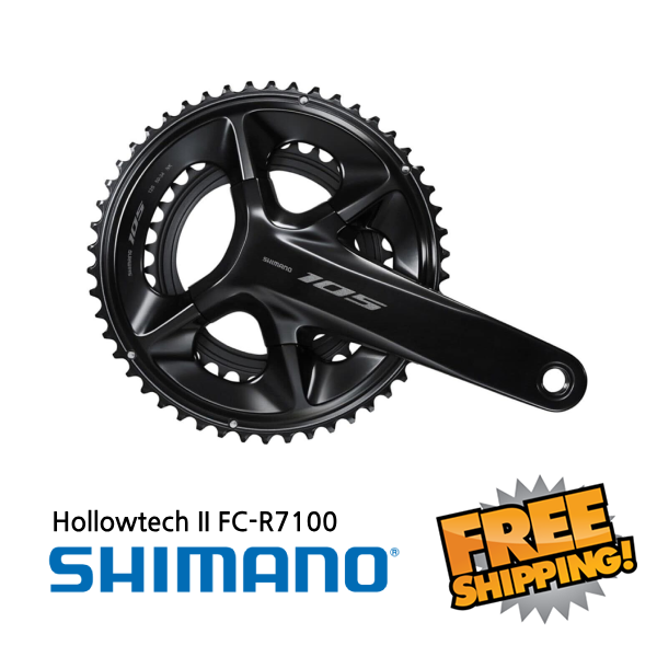 Shimano 105 Hollowtech II FC-R7100 2x12-Speed 50x34T 170mm/172.5