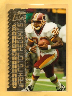 BRIAN MITCHELL - 1996 Topps Laser - #12 - Redskins - Comb. Shipping - #1