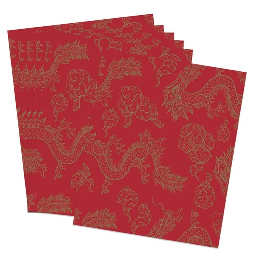 Papier D'emballage KYLIE Vintage Très Rare - Lot De 6 Feuilles 99cm - Thème Noël