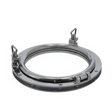 Bullauge rund Fenster Boot Marine Messing verchromt