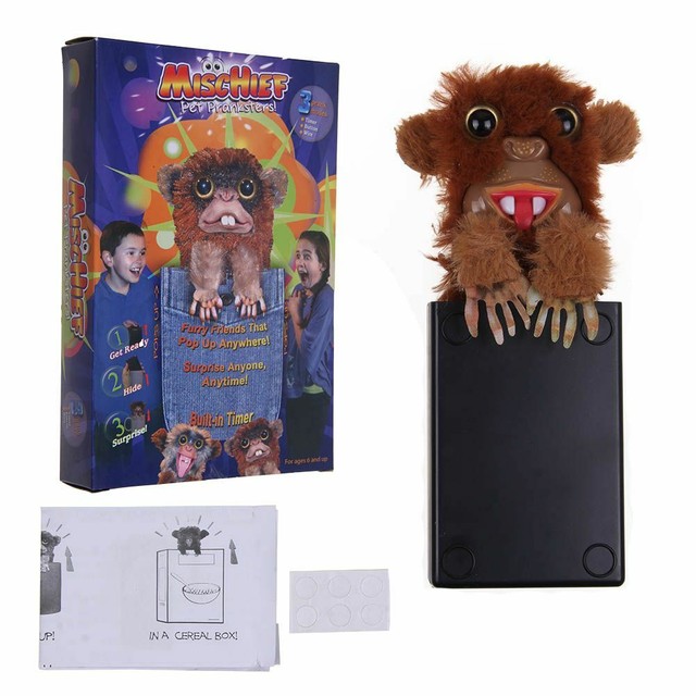 pet monkey prankster toy
