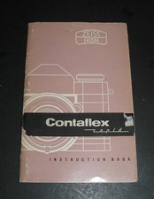 ZEISS IKON CONTAFLEX III RAPID CAMERA INSTRUCTION BOOKLET