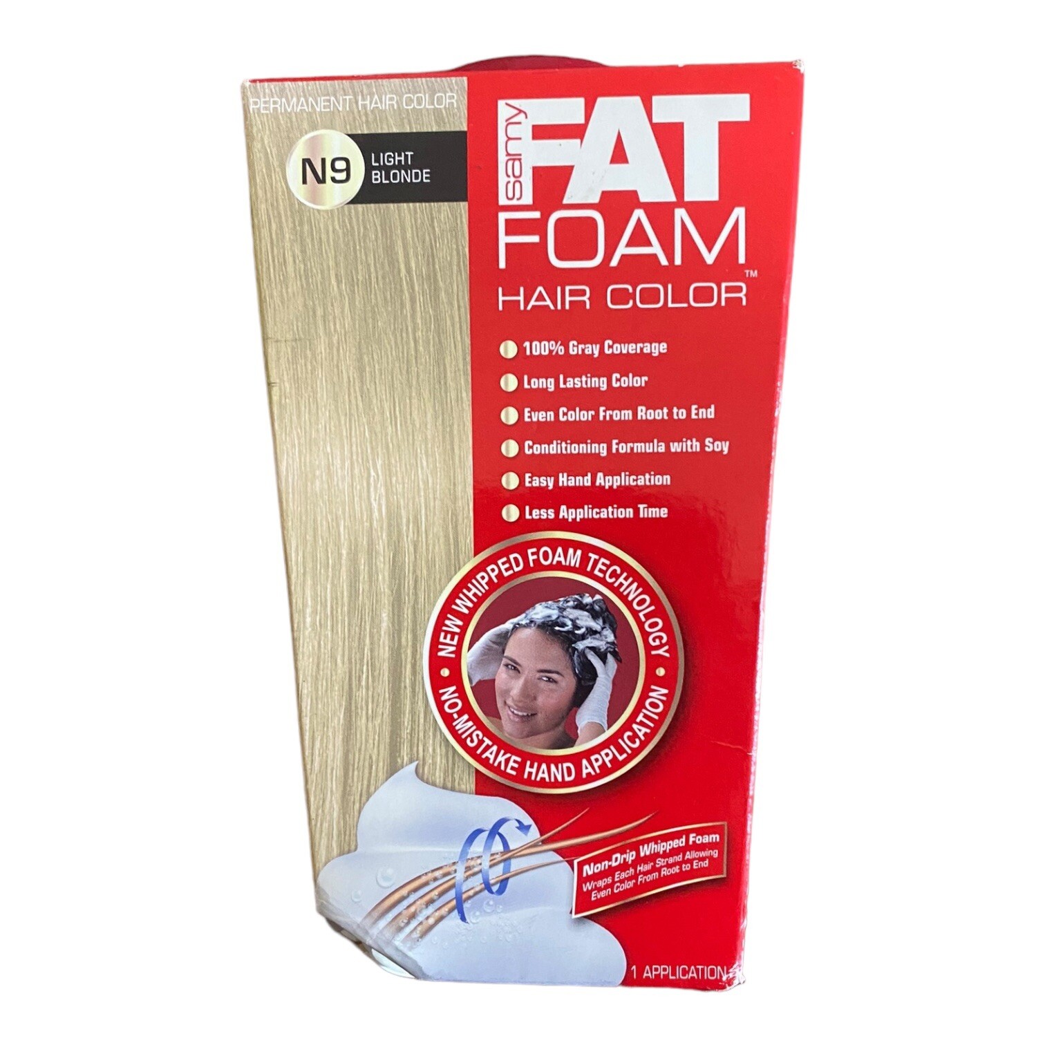 N9 Light Blonde 1 Unit Discontinued Permanent Dye