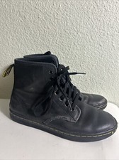 Doc Dr. Martens Shoreditch Boots Black Air Wair Ankle Casual Shoes Womens Size 6