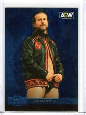 2022 AEW Metal Universe Blue Spectrum Adam Cole
