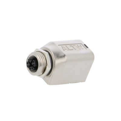 Adaptateur Ethernet M12 Femelle Vers RJ45 - Code A 8 Broches, IP68 Blindé Pour Caméra Industrielle