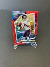 2021 Rookies & Stars Justin Fields  Red Prizm Airborne  # AB-19 RC