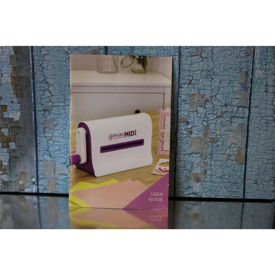 СОВЕРШЕННО НОВЫЙ С ЧЕХЛОМ GEMINI MIDI ШТАМПОВОЧНЫЙ РЕЗАК И ТИСНЕНИЕ ПЛЮС ДОПОЛНИТЕЛЬНЫЕ ПРИНАДЛЕЖНОСТИ - Изображение 2 из 4