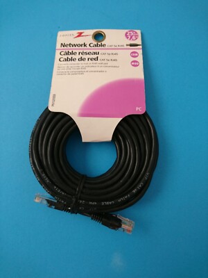 ZENITH PN10255EB CAT 5E RJ45 NETWORK CABLE 25 FT - ''Brand New'' - US Seller