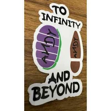 Toy Story | Infinity and Beyond | Buzz Lightyear | Vinyl Sticker | Decal